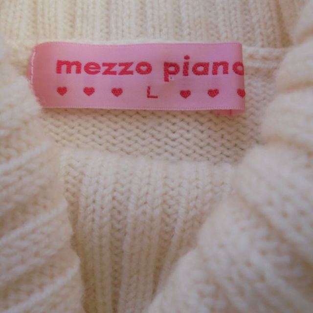 mezzo piano(メゾピアノ)の★１６０（Ｌ）　メゾピアノ　かわいい半袖セーター キッズ/ベビー/マタニティのキッズ服女の子用(90cm~)(その他)の商品写真