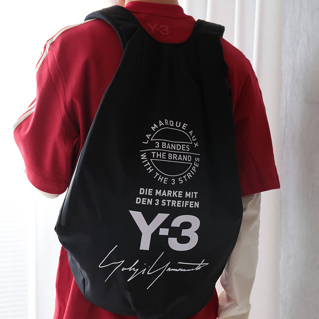 Yohji Yamamoto(ヨウジヤマモト)のY-3 新品18SSワイスリーバックパックヨウジヤマモト yohjiadidas メンズのバッグ(バッグパック/リュック)の商品写真