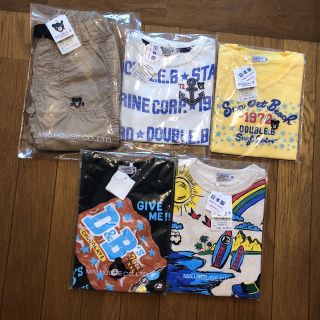 ミキハウス(mikihouse)の専用 5点セット 110 ミキハウス ダブルビー(Tシャツ/カットソー)