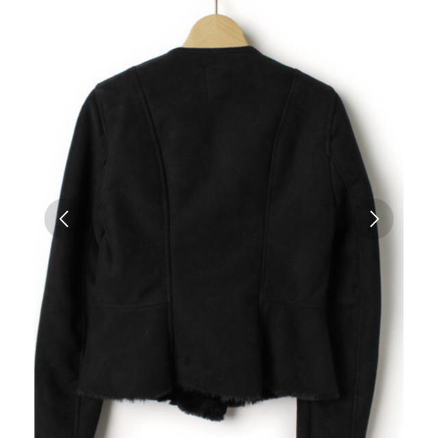 ZARA(ザラ)のザラ ライダース ボア レディースのジャケット/アウター(ライダースジャケット)の商品写真