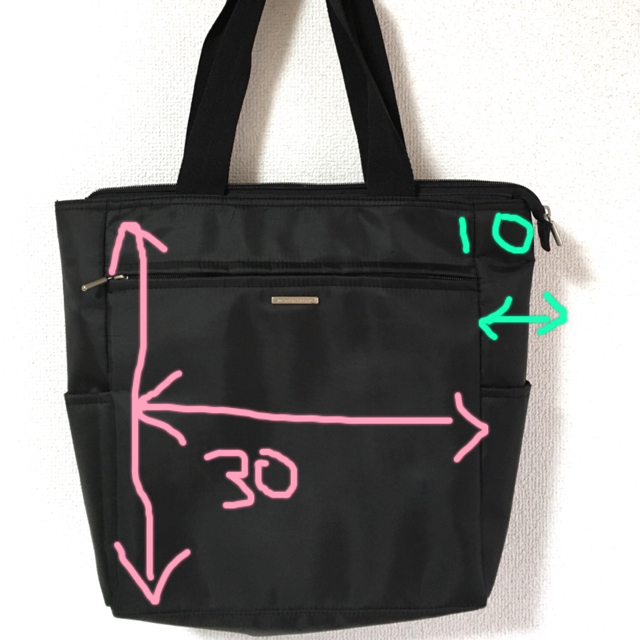 バック 鞄 仕事 ビジネス 黒 レディースのバッグ(トートバッグ)の商品写真