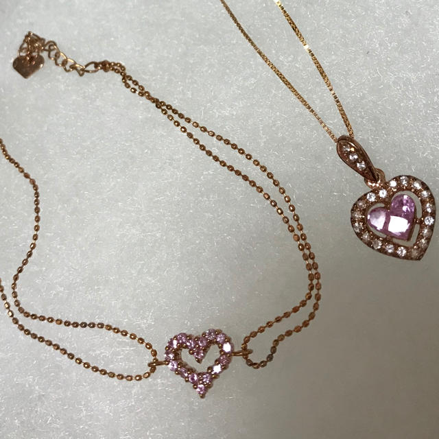 JEWELRY TSUTSUMI(ジュエリーツツミ)のツツミ ジュエリー ハートネックレス レディースのアクセサリー(ネックレス)の商品写真