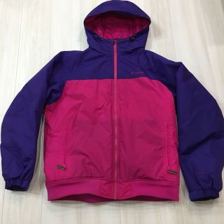 コロンビア(Columbia)の【美品】コロンビア Columbia マウンテンパーカ 紫 ムラサキ ピンク(マウンテンパーカー)