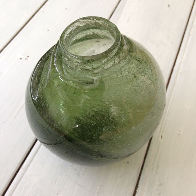 ガラス作家 さんの 花瓶 フラワーベース 1点もの インテリア 雑貨 グリーンの通販 By Orb ラクマ