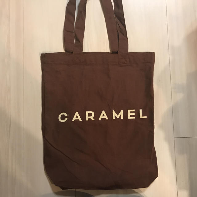 caramel トートバック