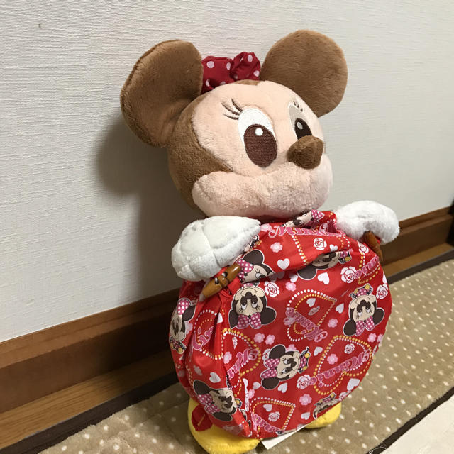 Disney(ディズニー)のミニーちゃん物入れ♡ エンタメ/ホビーのおもちゃ/ぬいぐるみ(キャラクターグッズ)の商品写真