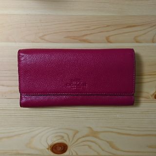 コーチ(COACH)の新品未使用COACH長財布パスケース付(ﾓｰﾌﾞ、ﾌｭｰｼｬﾊﾟｰﾌﾟﾙ)(財布)