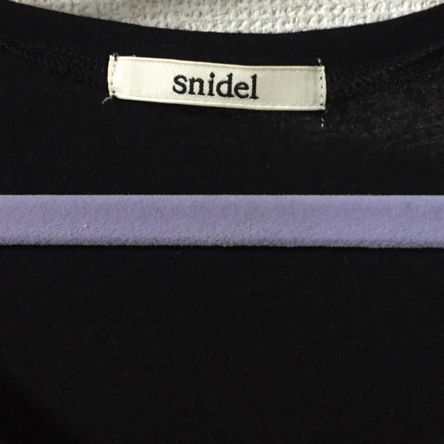 SNIDEL(スナイデル)のsnidel シースルーパフスリーブチュニック レディースのトップス(チュニック)の商品写真