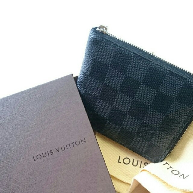 LOUIS VUITTON - 正規品 ルイ・ヴィトン ダミエグラフィット ジッピー