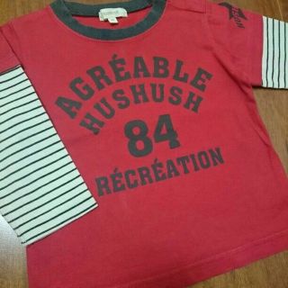 ハッシュアッシュ(HusHush)のﾊｯｼｭｱｯｼｭ★長袖Tｼｬﾂ★80cm(´ω｀)ﾉ(その他)