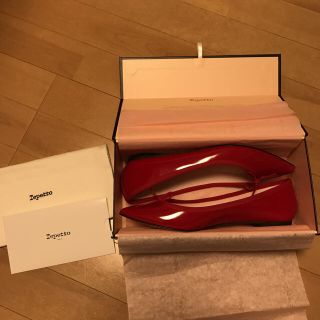 レペット(repetto)のrepetto レペット レディース BRIGITTE　レッドバレエシューズ (バレエシューズ)