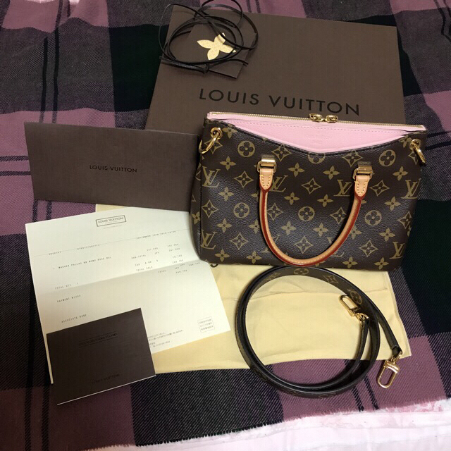 LOUIS VUITTON(ルイヴィトン)の再出品✨ルイヴィトン  パラスBB  ローズバレリーヌ✨ レディースのバッグ(ハンドバッグ)の商品写真