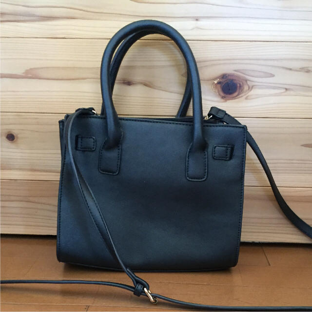 jouetie(ジュエティ)のjouetie☆ショルダーバックハンドバッグブラック☆ZARA、GUなど！ レディースのバッグ(ショルダーバッグ)の商品写真