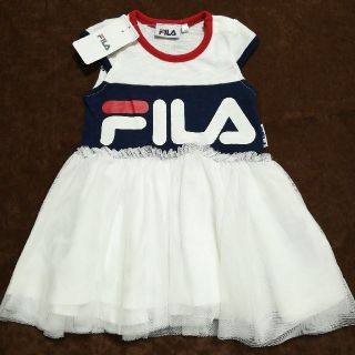 フィラ(FILA)の【新品未使用】FILA　フィラ　チュールスカートワンピース(ワンピース)