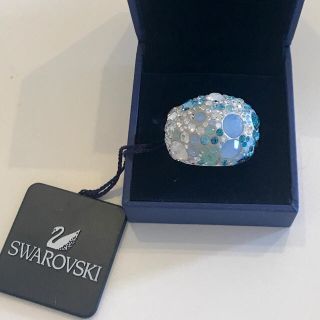 スワロフスキー(SWAROVSKI)のSWAROVSKI スワロフスキー 指輪 55 ブルー(リング(指輪))