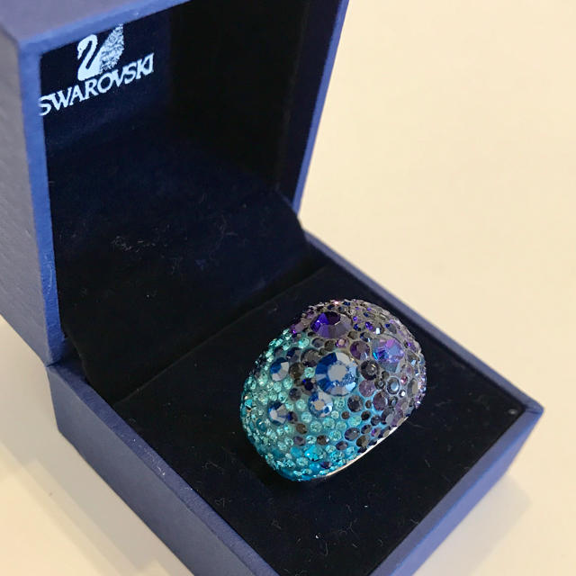 SWAROVSKI(スワロフスキー)のSWAROVSKI  スワロフスキー 指輪 パープル レディースのアクセサリー(リング(指輪))の商品写真