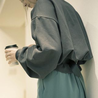 アメリヴィンテージ(Ameri VINTAGE)のアメリヴィンテージ BACK BELT SWEAT TOP(トレーナー/スウェット)