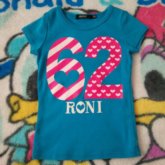 RONIターコイズブルーTシャツXSサイズ90㎝100㎝ | フリマアプリ ラクマ RONIターコイズブルーTシャツXSサイズ90㎝100㎝ | フリマアプリ ラクマ