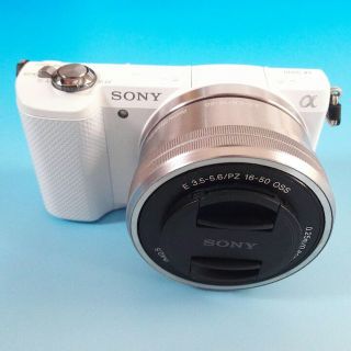 ソニー(SONY)のまっちゃん様専用【極美品】【α5000】 パワーズームレンズキットホワイト(その他)