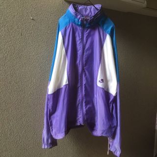 ナイキ(NIKE)のNIKE vintage90's Nylon Jackets L 銀タグ(ブルゾン)