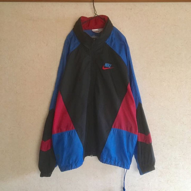 NIKE - NIKE vintage90's Nylon Jackets L 銀タグの通販 by ハイル's ...