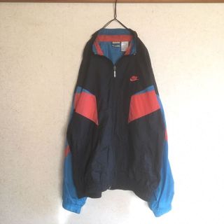 ナイキ(NIKE)のNIKE vintage90's Nylon Jackets M 銀タグ(ブルゾン)