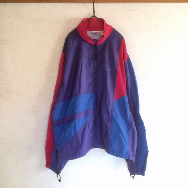 NIKE vintage90's Nylon Jackets M 銀タグ | フリマアプリ ラクマ