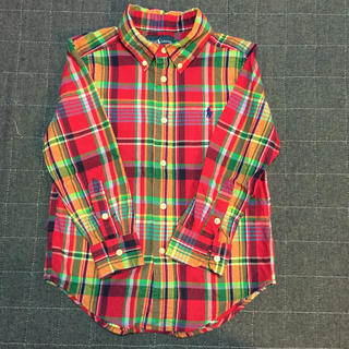 ラルフローレン(Ralph Lauren)のラルフローレン チェックシャツ110(ブラウス)