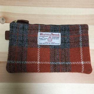 ハリスツイード(Harris Tweed)のハリスツイード ポーチ 通帳ケース ペンケース(ポーチ)