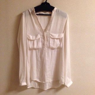 ザラ(ZARA)のZARA♡シンプルシャツ(シャツ/ブラウス(長袖/七分))