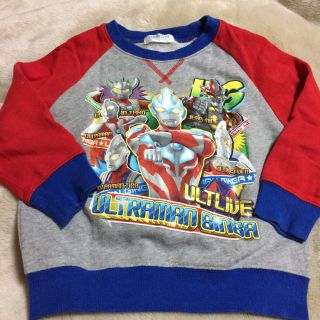 バンダイ(BANDAI)のウルトラマン トレーナー 120 あちゃこ様専用(Tシャツ/カットソー)