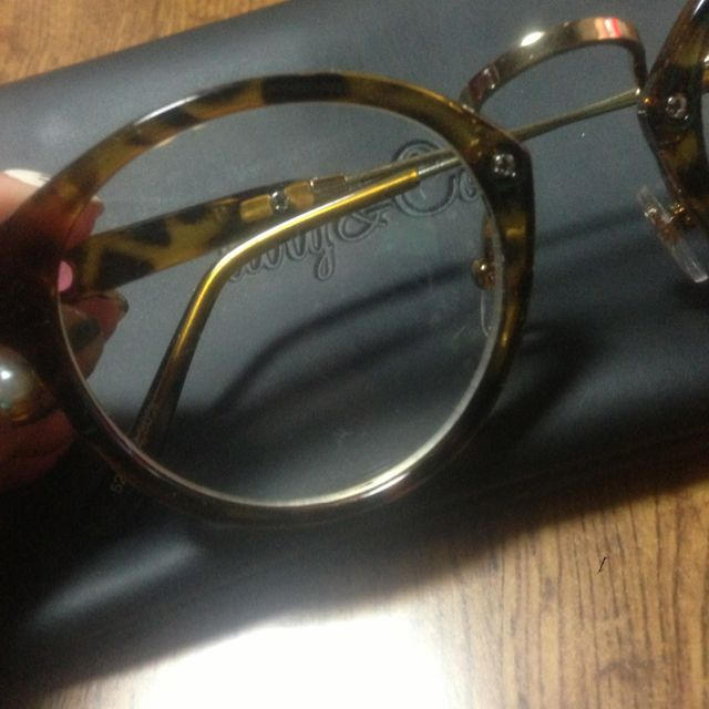 titty&co(ティティアンドコー)のtitty&Co. 伊達眼鏡 レディースのファッション小物(サングラス/メガネ)の商品写真