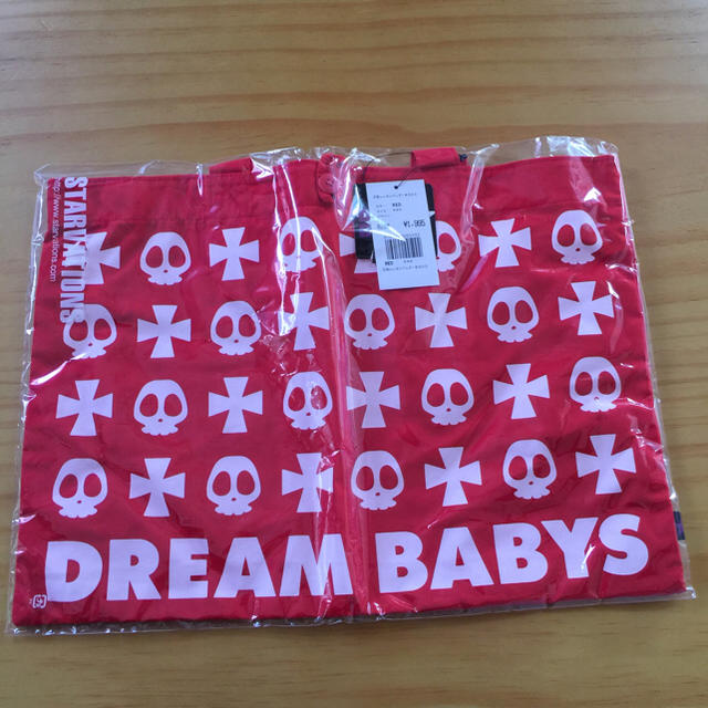 DREAMBABYS(ドリームベイビーズ)の新品✨DREAM BABYSドリベビ♡レッスントートバッグ♡レッド✨ キッズ/ベビー/マタニティのこども用バッグ(レッスンバッグ)の商品写真