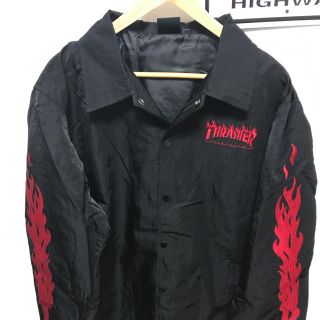 スラッシャー(THRASHER)のTHRASHERコーチジャケット(ナイロンジャケット)