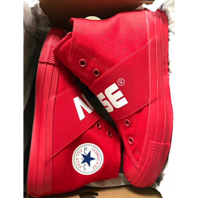 CONVERSE(コンバース)のコンバースHi(RED)新品・タグ付 レディースの靴/シューズ(スニーカー)の商品写真