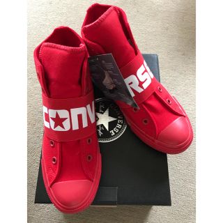 コンバース(CONVERSE)のコンバースHi(RED)新品・タグ付(スニーカー)