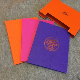 エルメス(Hermes)の【新品未使用】エルメス 付箋 3冊セット(ノート/メモ帳/ふせん)