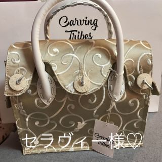 グレースコンチネンタル(GRACE CONTINENTAL)のカービングバッグ グレースコンチネンタル 刺繍(トートバッグ)