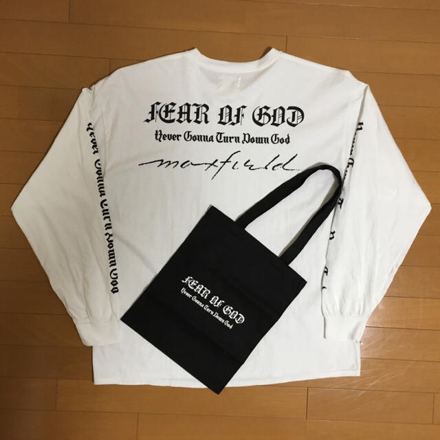 FEAR OF GOD(フィアオブゴッド)の正規品 FEAR OF GOD × maxfield ロンT XXL メンズのトップス(Tシャツ/カットソー(七分/長袖))の商品写真