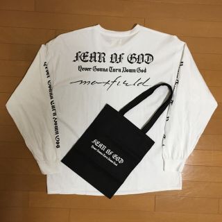 フィアオブゴッド(FEAR OF GOD)の正規品 FEAR OF GOD × maxfield ロンT XXL(Tシャツ/カットソー(七分/長袖))