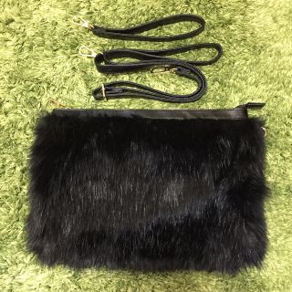 セシルマクビー(CECIL McBEE)の新品♡CECIL McBEE/2weyバッグ/黒(クラッチバッグ)