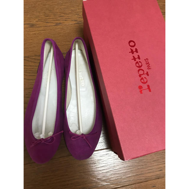 repetto(レペット)のレペット repetto バレエシューズ パンプス ピンクパープル 36 美品 レディースの靴/シューズ(バレエシューズ)の商品写真