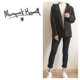 マーガレットハウエル(MARGARET HOWELL)のマーガレットハウエル☆フードコート☆ブルゾン☆MHL☆ヤエカ、イエナ好きにも(ブルゾン)