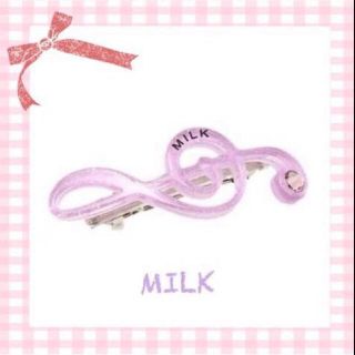 ミルク(MILK)のMILK🎀ミュージックバレッタ(ヘアピン)