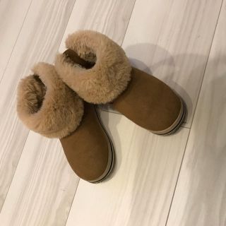 ザラキッズ(ZARA KIDS)のzara baby ファーブーツ 14センチ(ブーツ)