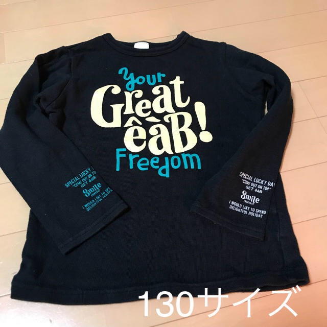 e.a.B(エーアーベー)の130サイズ   eaB ロンT キッズ/ベビー/マタニティのキッズ服男の子用(90cm~)(Tシャツ/カットソー)の商品写真