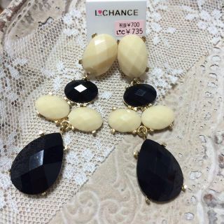 エルチャンス(L.CHANCE)のL♡CHANCEビジューピアス＊(ピアス)