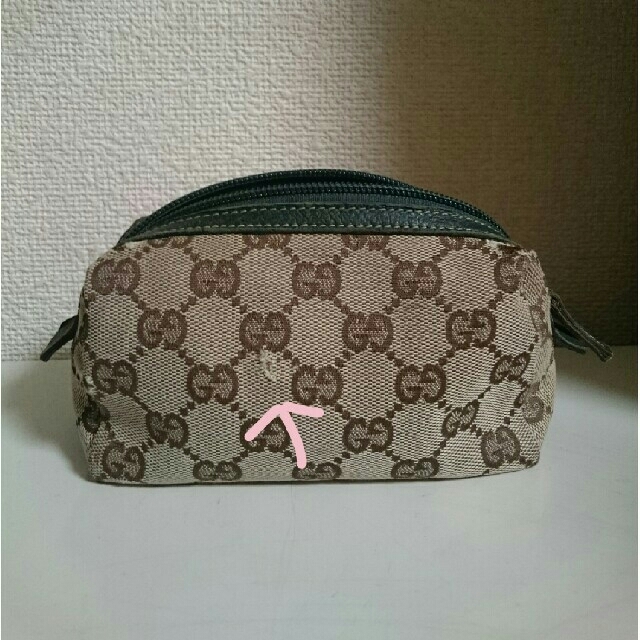 Gucci(グッチ)のグッチ GUCCI  ポーチ   レディースのファッション小物(ポーチ)の商品写真