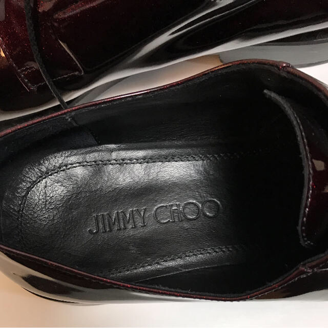 JIMMY CHOO(ジミーチュウ)のJIMMY CHOO ジミーチュウ 靴 ボルドー スターエンボス  メンズの靴/シューズ(ドレス/ビジネス)の商品写真
