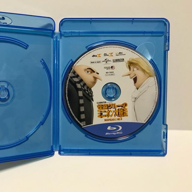 ミニオン(ミニオン)の怪盗グルーのミニオン大脱走 ブルーレイ ＋ 純正ケース エンタメ/ホビーのDVD/ブルーレイ(キッズ/ファミリー)の商品写真